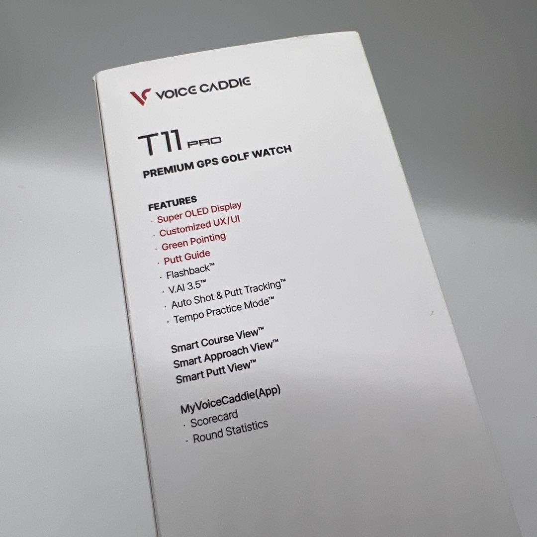 VOICE CADDIE ボイスキャディー T11 PRO GPSゴルフウォッチ