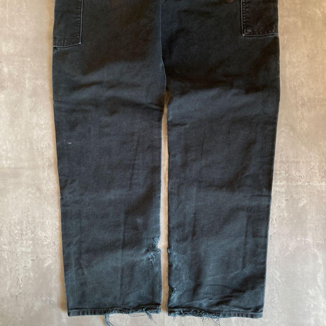激渋USA製✨Carhartt（W34）ダブルニーペインターパンツ/ワーク