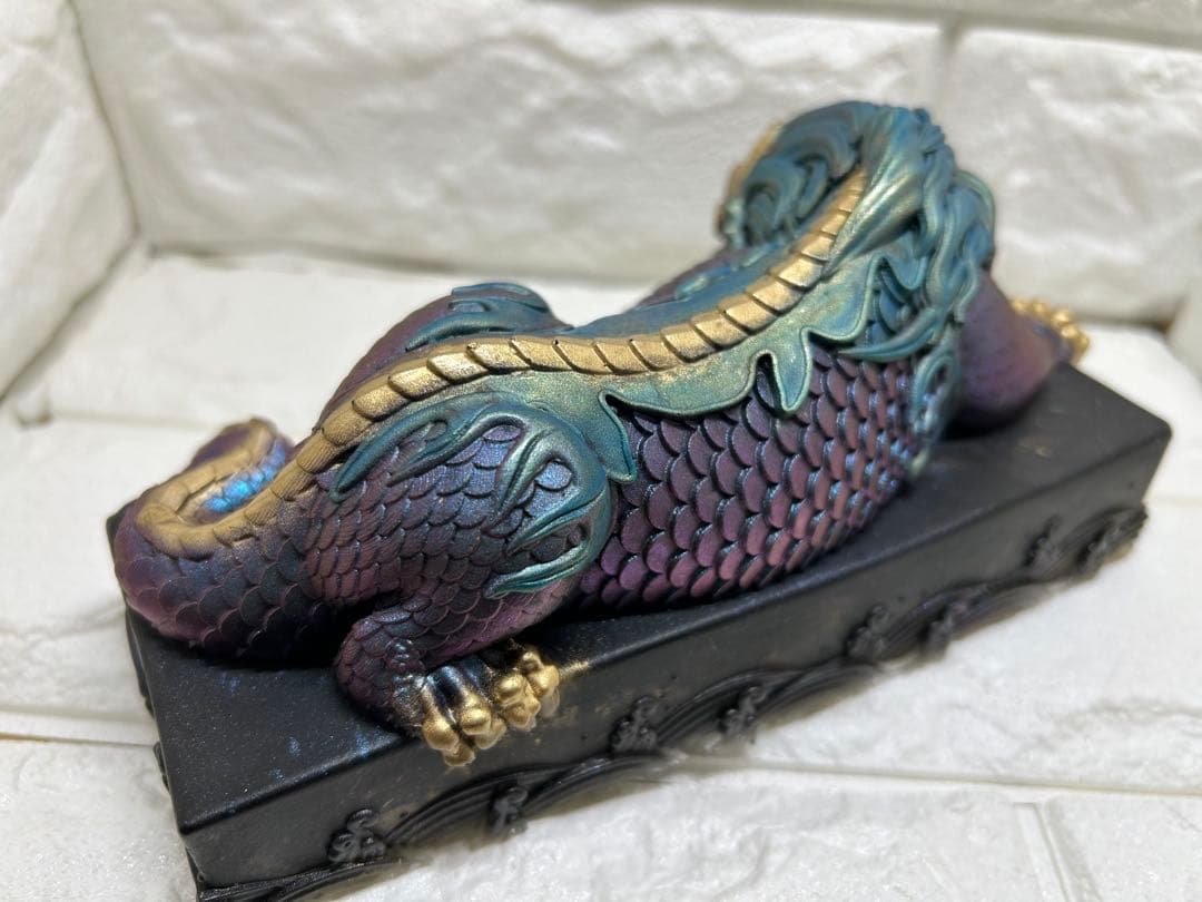 【水わらび】⭐️最強財運〜龍神様⭐️イケメン紫龍　ずっしり801g