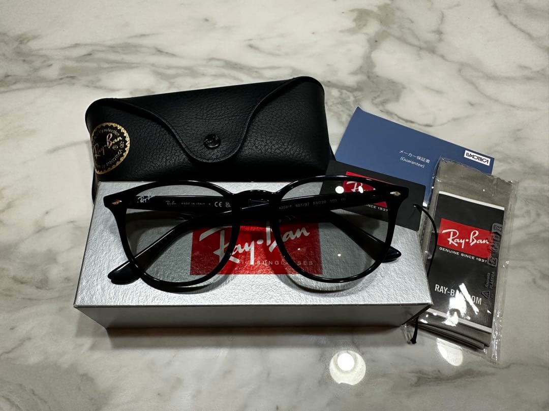 【極美品/着用2回】Ray-Ban レイバン RB4259F 601/87 53