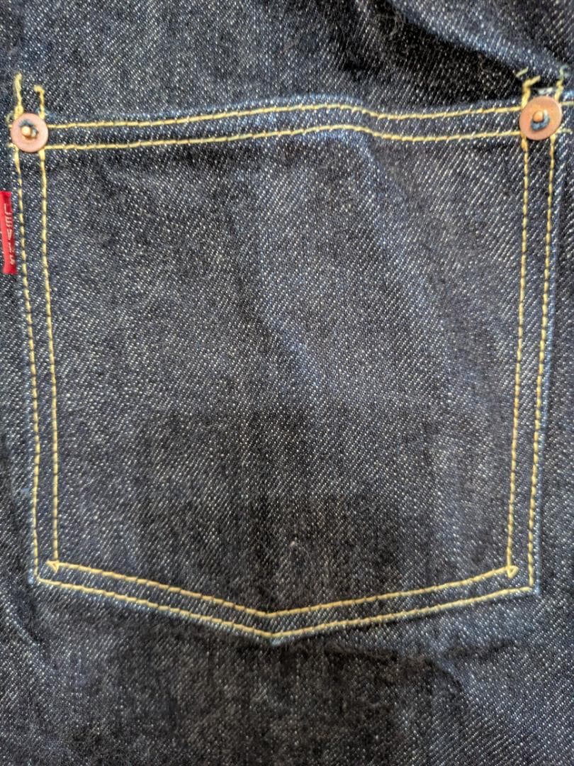 大戦モデルデニムジャケット ハンドメイド 42 Mサイズ Tバック