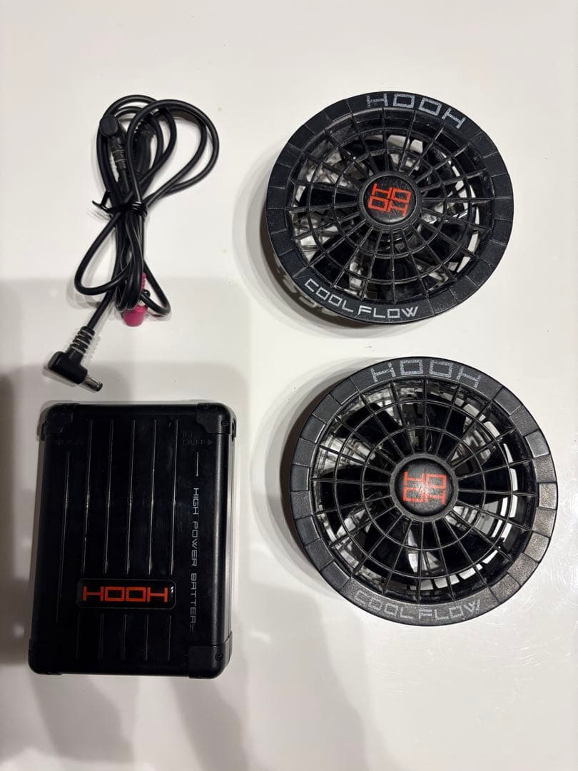 村上被服 快適ウェア(V19) ファンとバッテリーのみ　充電器なし