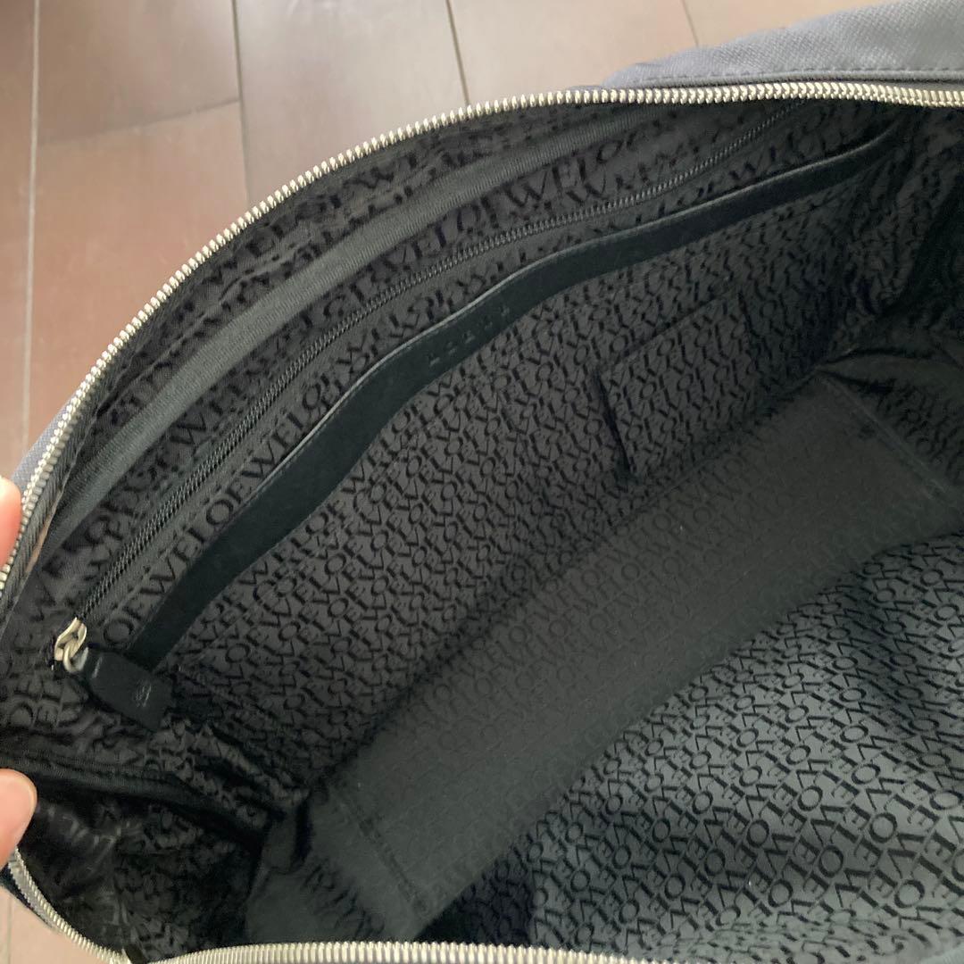 ロエベ　ボストンバッグ　ブラック