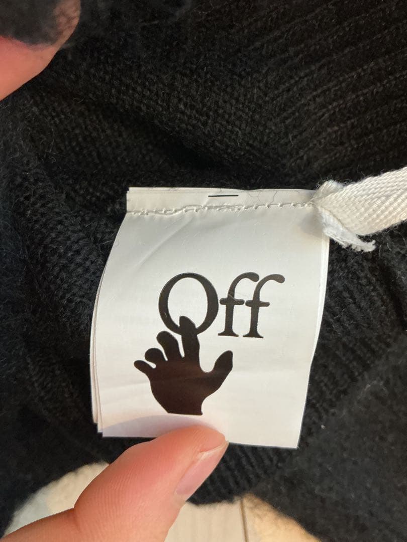 Off-White ニットセーター グラデーション