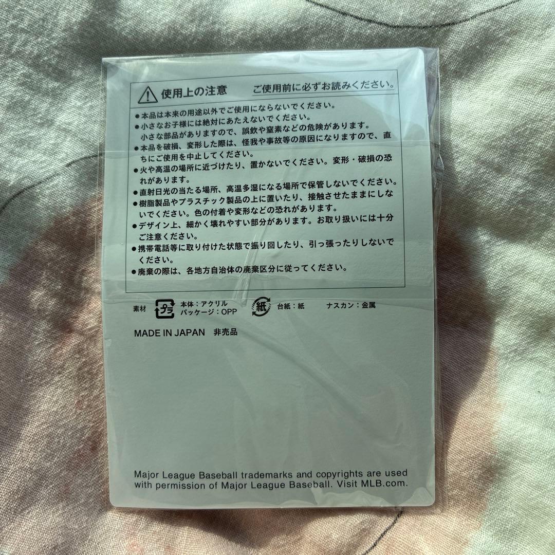 【非売品】【新品】⭐︎ 大谷翔平選手 JALアクリルキーホルダー