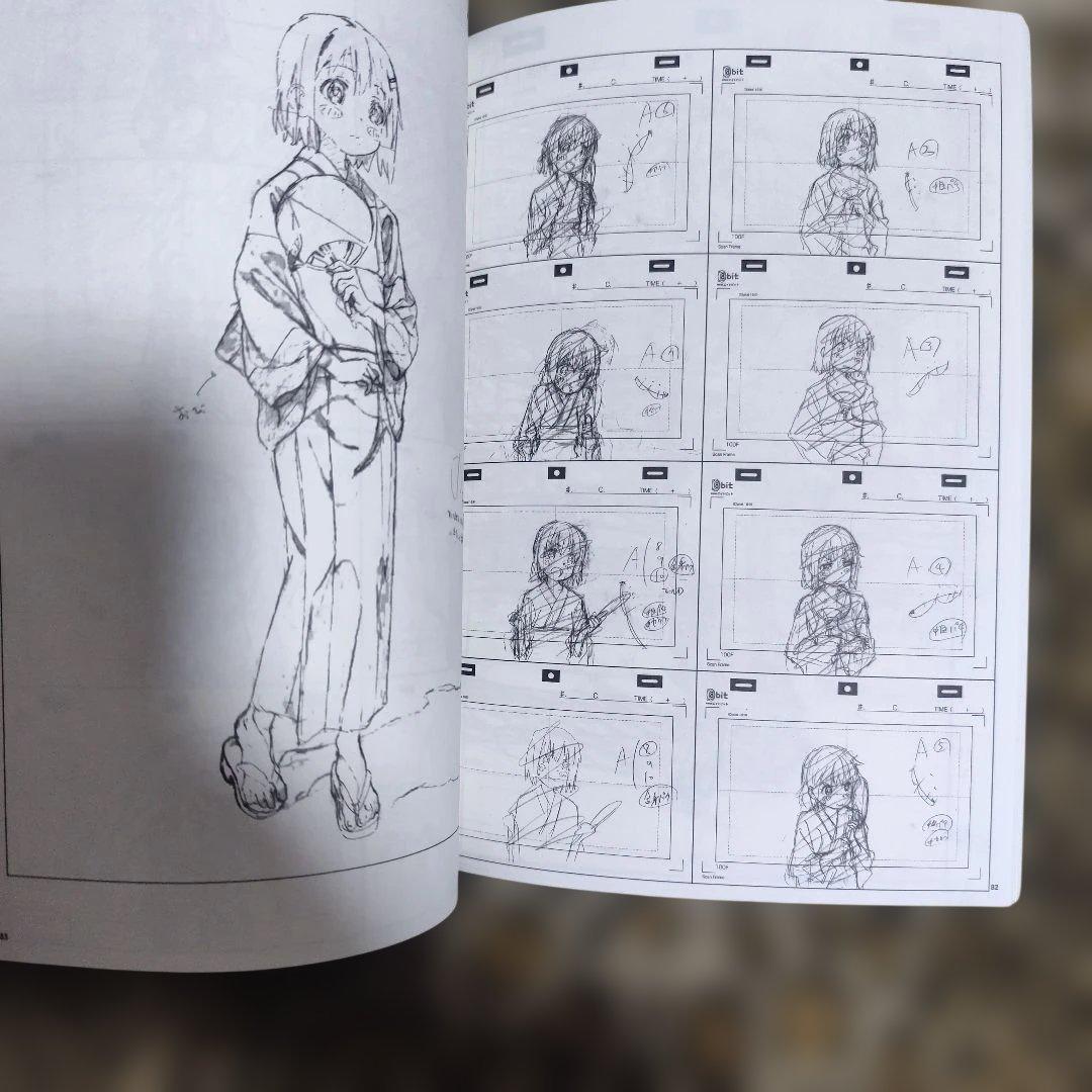 c89 ヤマノススメ 不思議なホタルの物語 原画集