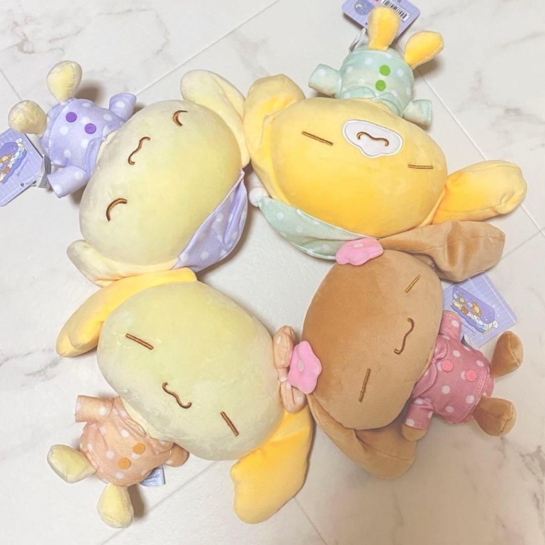 むにゅぐるみ シナモンフレンズ パジャマシリーズ ぬいぐるみ マスコット 9点