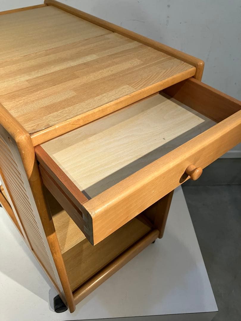 オールドコイズミ、キッチンワゴン、天童木工、秋田木工、昭和レトロ、和モダン