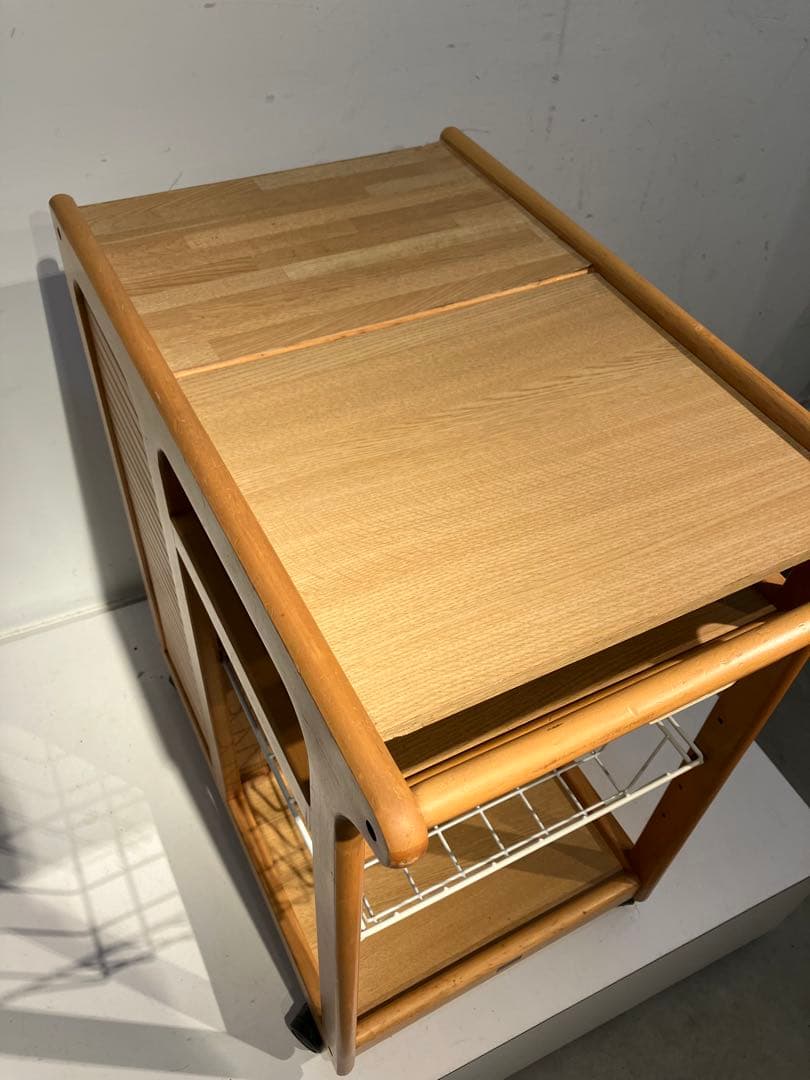 オールドコイズミ、キッチンワゴン、天童木工、秋田木工、昭和レトロ、和モダン