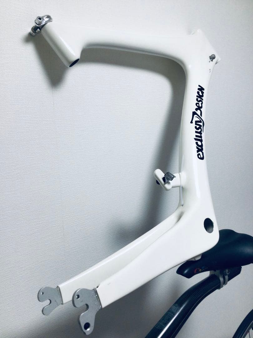 90年代 ドイツ製 Xtrem トラックレーサー カーボンモノコックフレーム 白