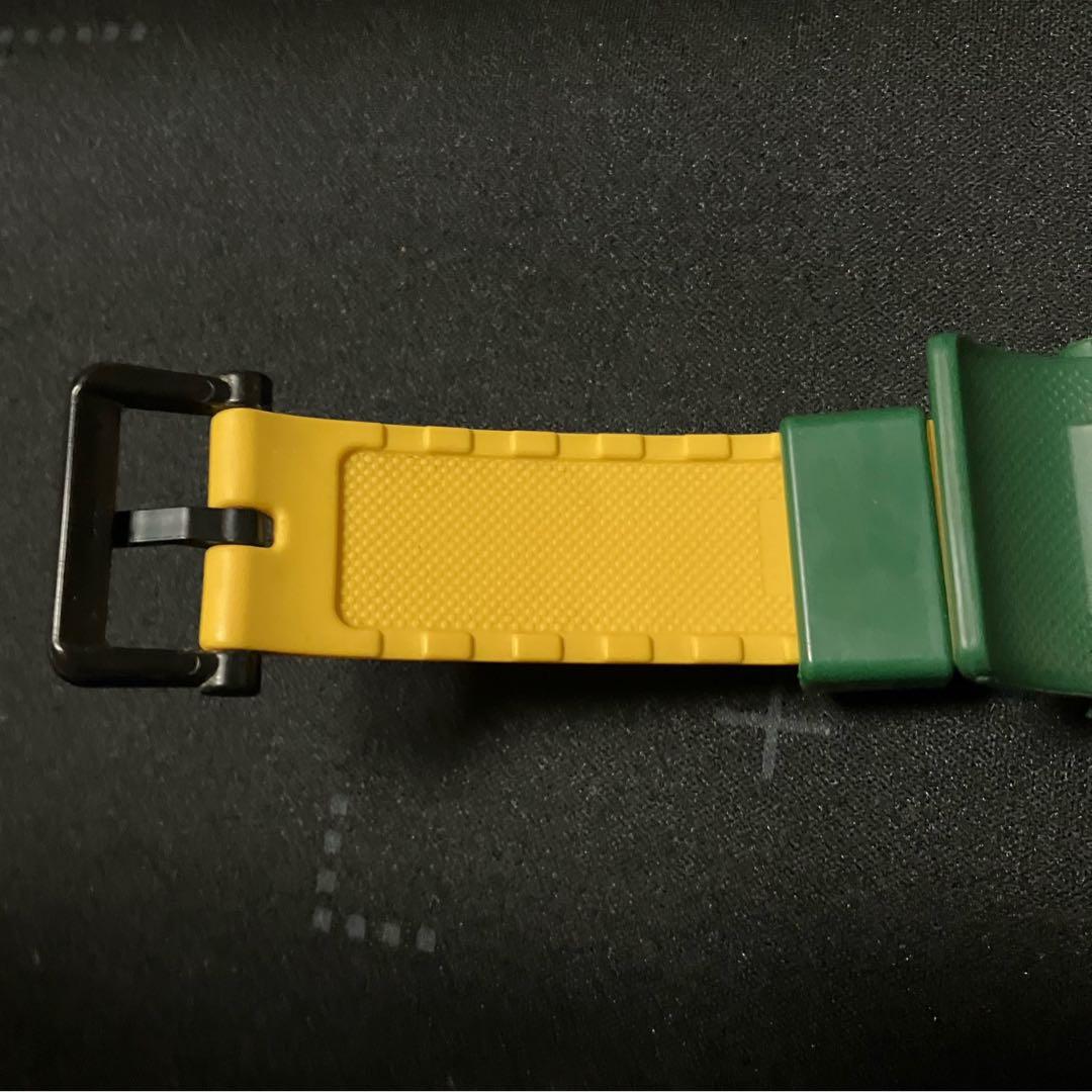 人気のグリーン イエロー ラスタ G-SHOCK Gショック ジェイソン