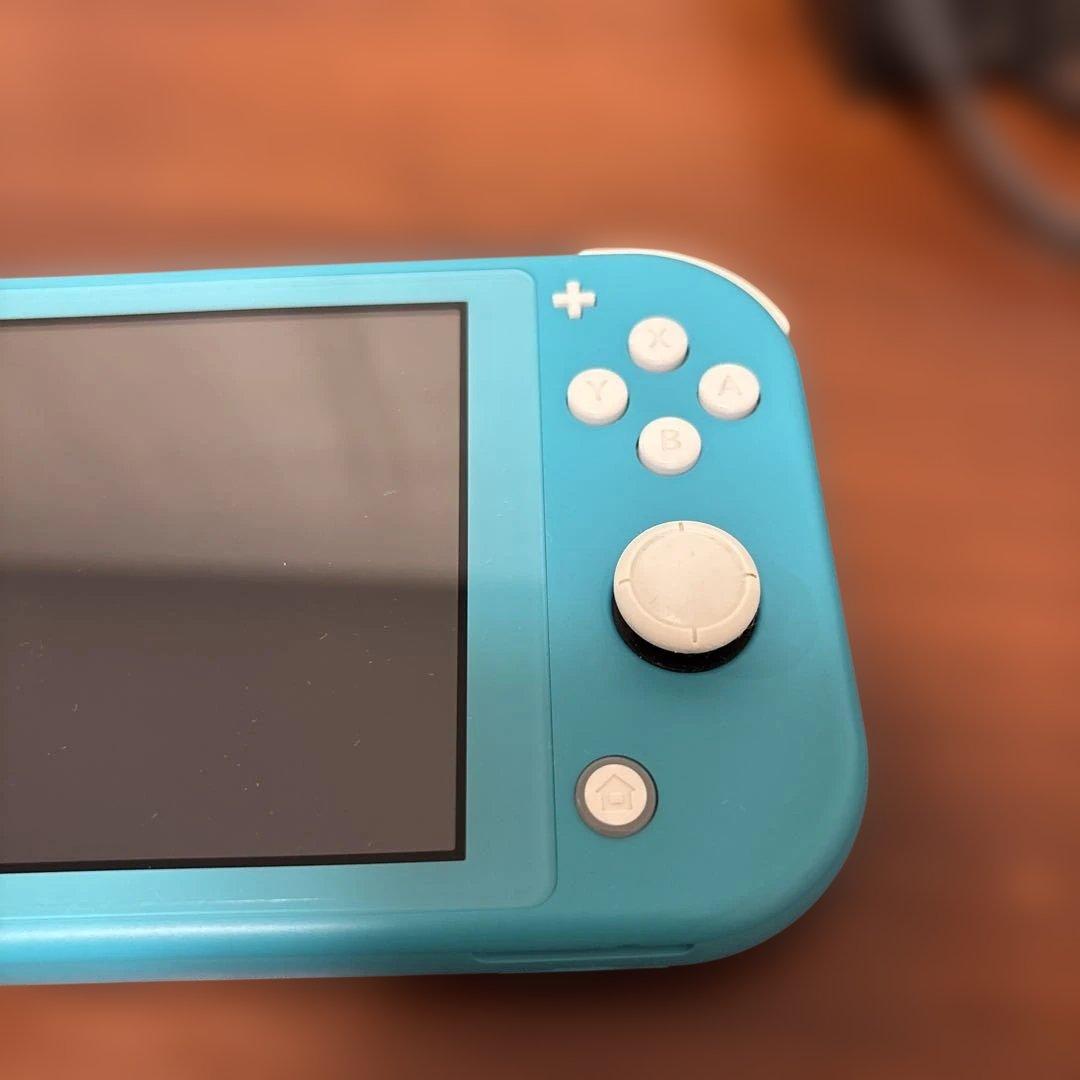 Nintendo Switch Lite ターコイズ　ケース microSD付き