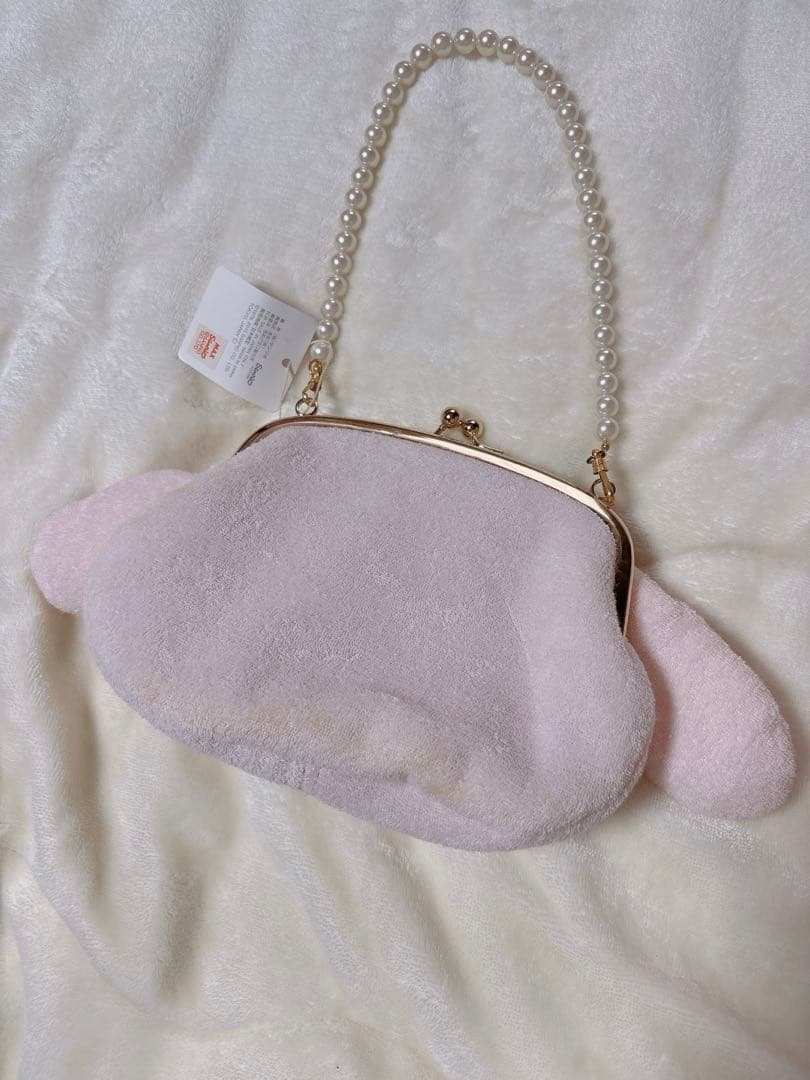 希少レア タグ付き未使用 マイメロディ×AYANOKOJI がま口ハンドバッグ