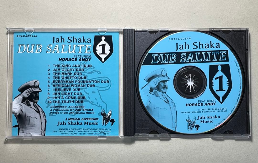 【希少CD】Jah Shaka DUB SALUTE#1【美品】