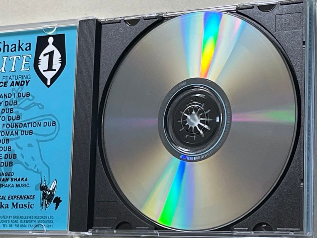 【希少CD】Jah Shaka DUB SALUTE#1【美品】