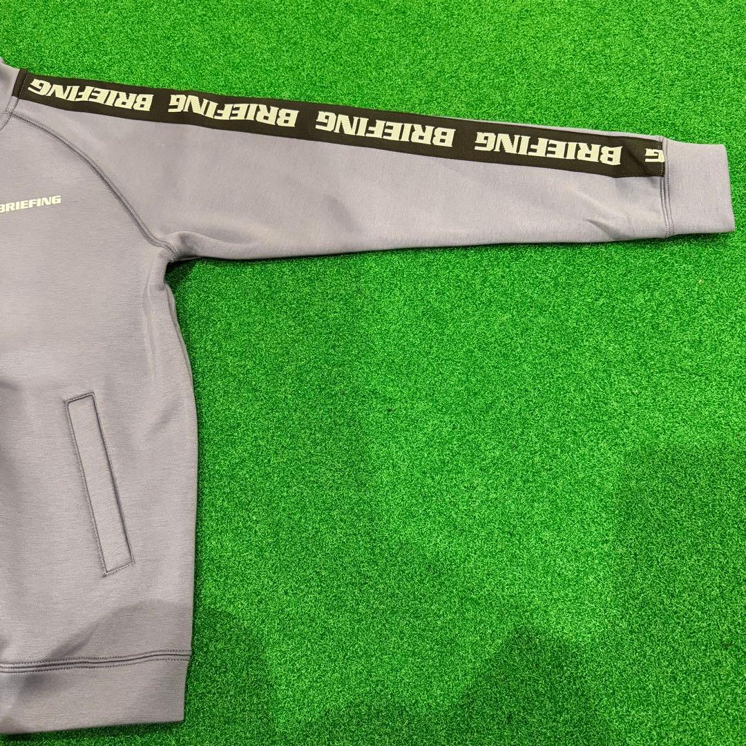 【秋冬用】ブリーフィング レディースジップアップブルゾン グレー M