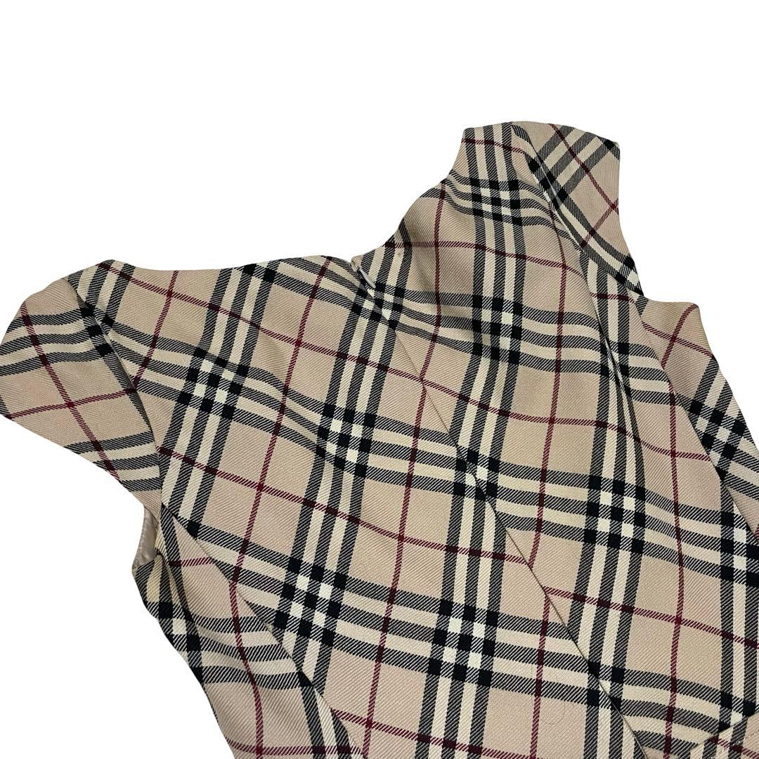 バーバリー　ワンピース　ノースリーブ　ノバチェック　レディース　38