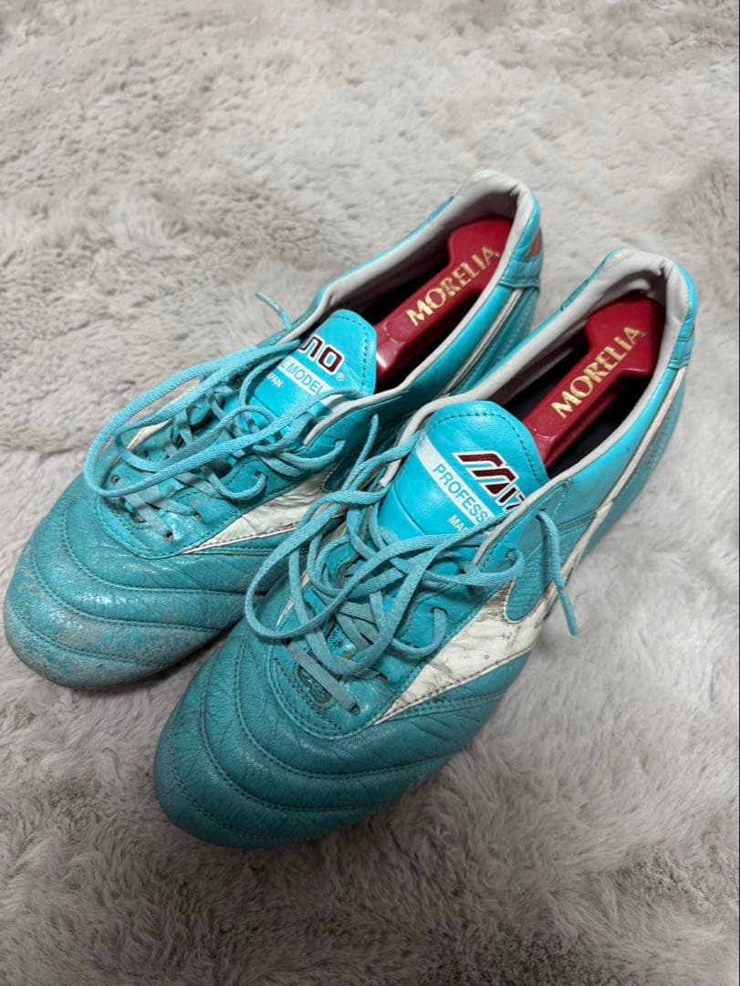 MORELIA サッカーシューズ 水色