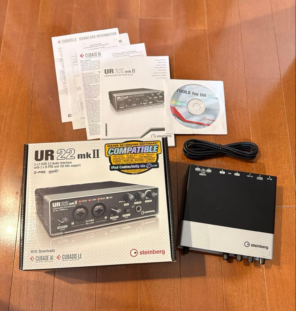 Steinberg スタインバーグ オーディオインターフェース UR22mkII