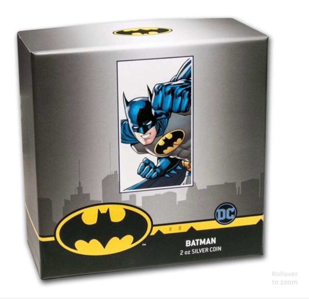 2020年 ニウエ バットマンカウル マスク ダークナイト 2オンス HR