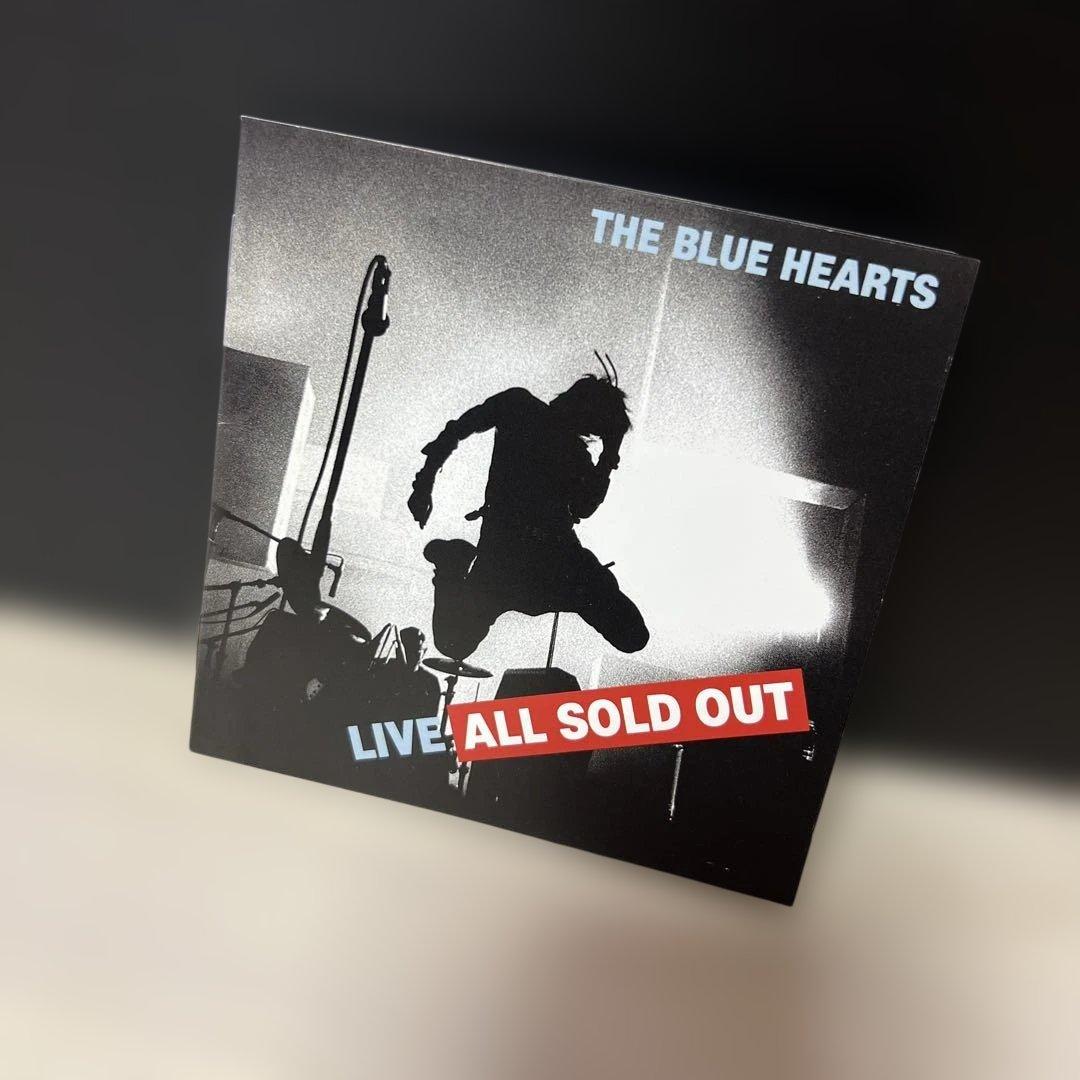注目❣️廃盤帯付❣️THE BLUEHEARTS LIVE ALL SOLDOUT