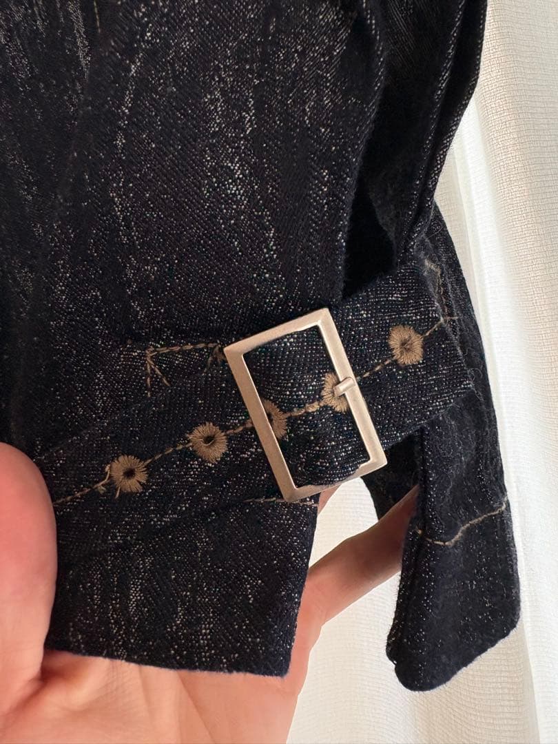 定価6.8万　Feng Chen Wang デニムジャケット　フェンチェンワン