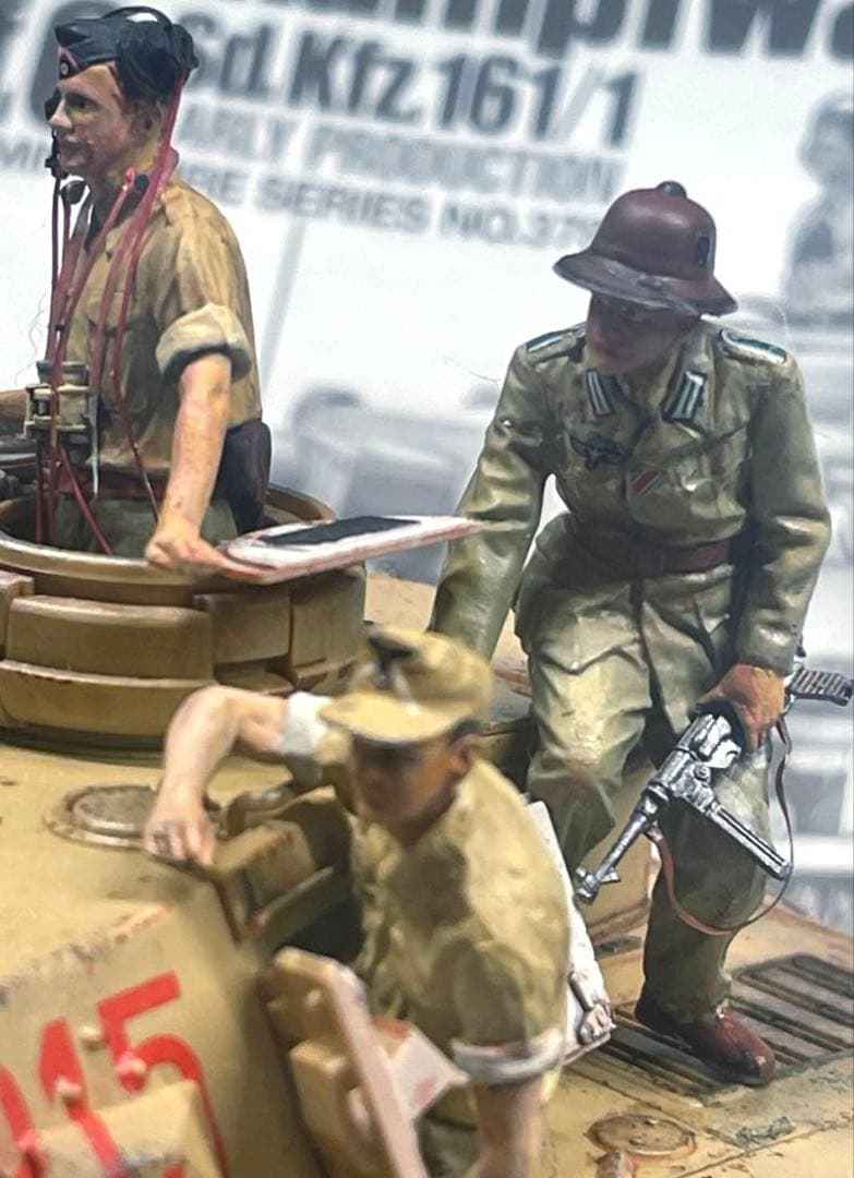 タミヤ1/35ドイツⅣ号戦車　組み立て完成品