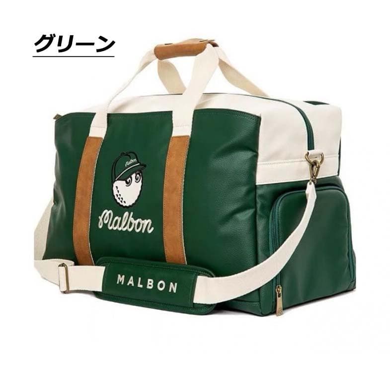 未使用品 ボストンバッグ ゴルフバッグ ショルダーベルト付き シューズ収納