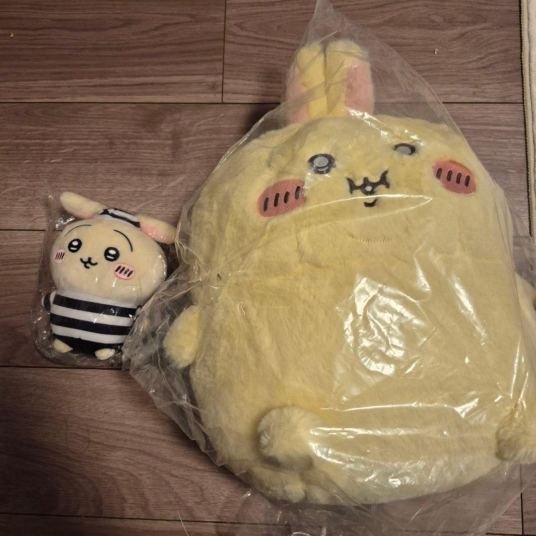 ちいかわ 重め！ぼっちゃり抱っこぬいぐるみ　ぬいぐるみ ぽっちゃり　囚人
