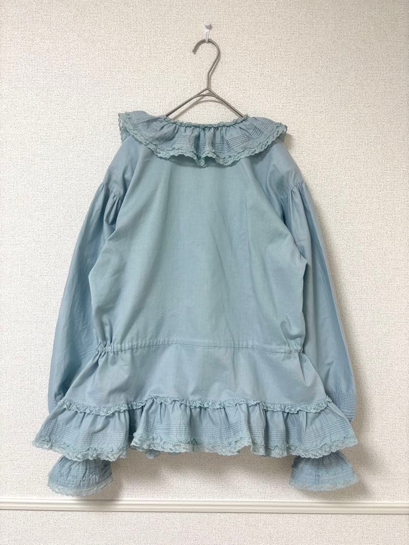 ピンクハウス　フリル　ピンタック　ブラウス　リボン