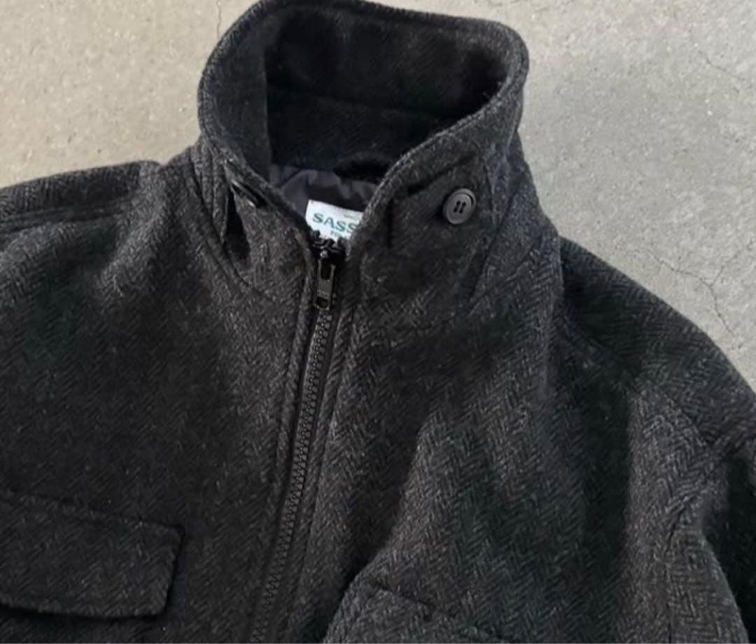 ササフラス　D/C Armor Jacket Heavy Herringbone