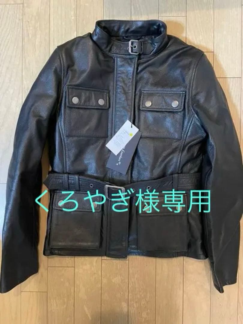 レディース:バイク新品未使用プロテクター入りライダーズジャケット 。