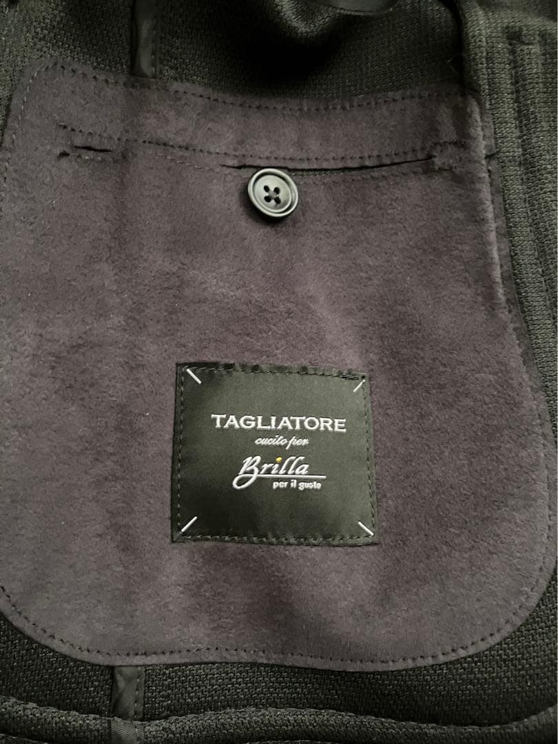 Brilla タリアトーレ / ニット ダブルブレスト ブレザー