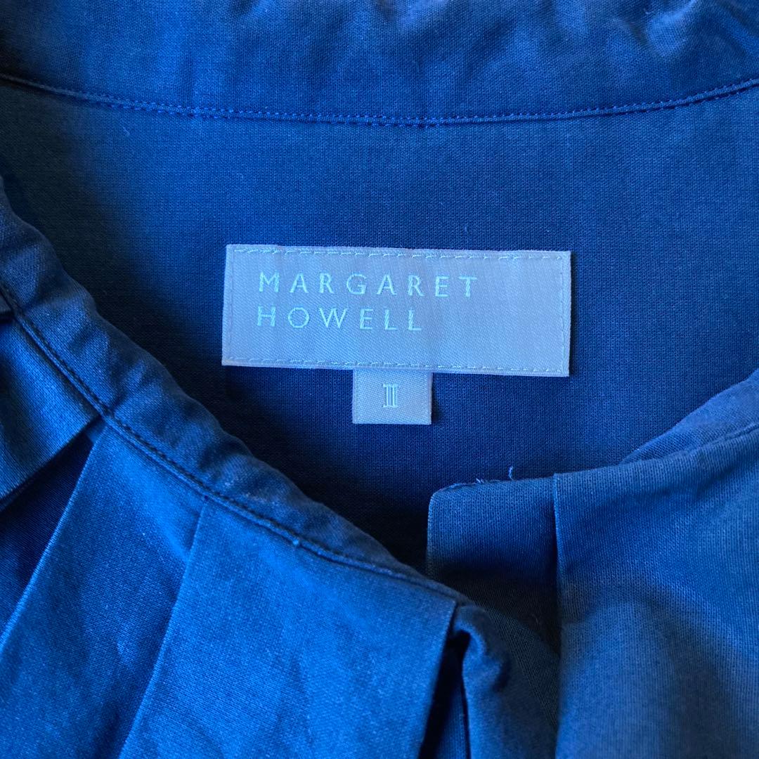 MARGARET HOWELL マーガレットハウエル　ブラウス　7分袖