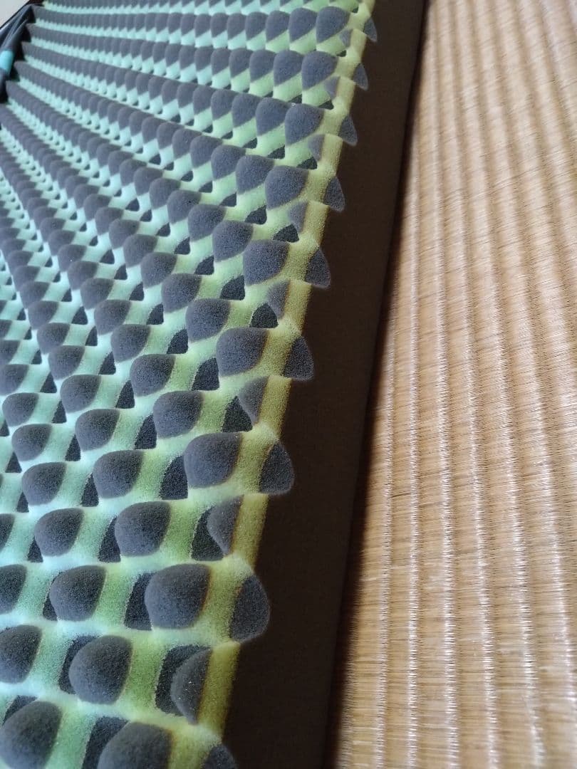 西川 エアー マットレス シングル 波形 ライトグリーン 足まくら付き