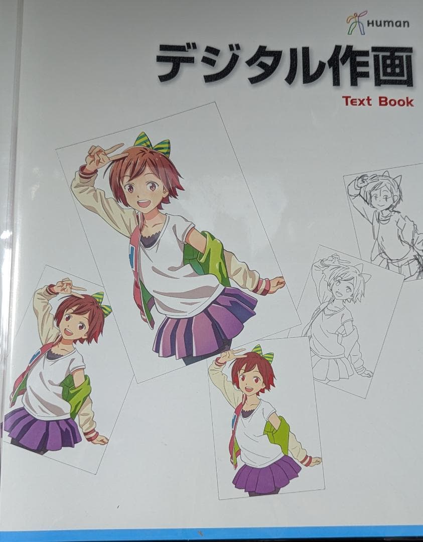 ヒューマンアカデミー イラストマスターコース教材セット DVD＋テキスト