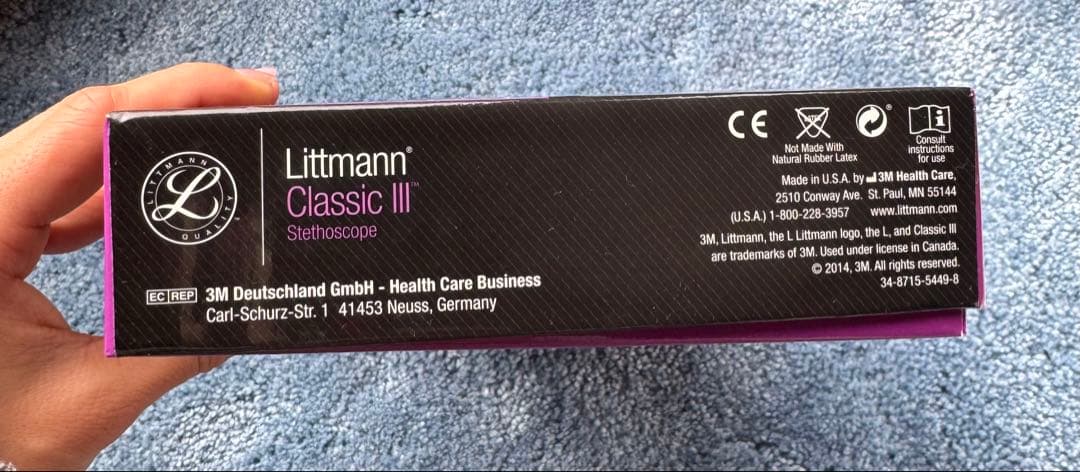 Littmann Classic III 聴診器 ダークグリーン