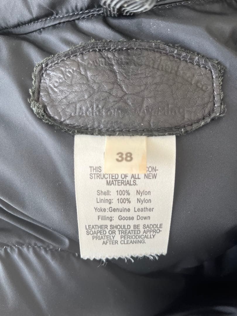 ロッキーマウンテン ダウンベスト ブラック 38サイズ