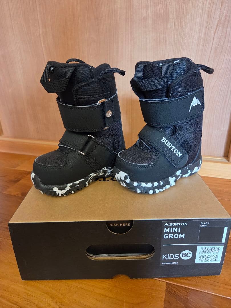 BURTON MINI GROM ブラック 子ども用ブーツ　14.5