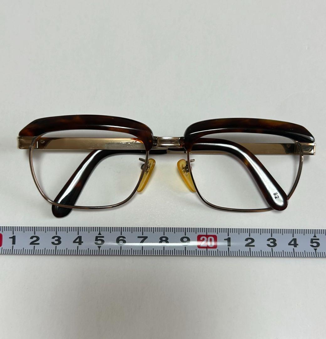 超高級！金張定価25万天然本鼈甲眼鏡 高級べっ甲豪華極上レンズ無し　フレーム