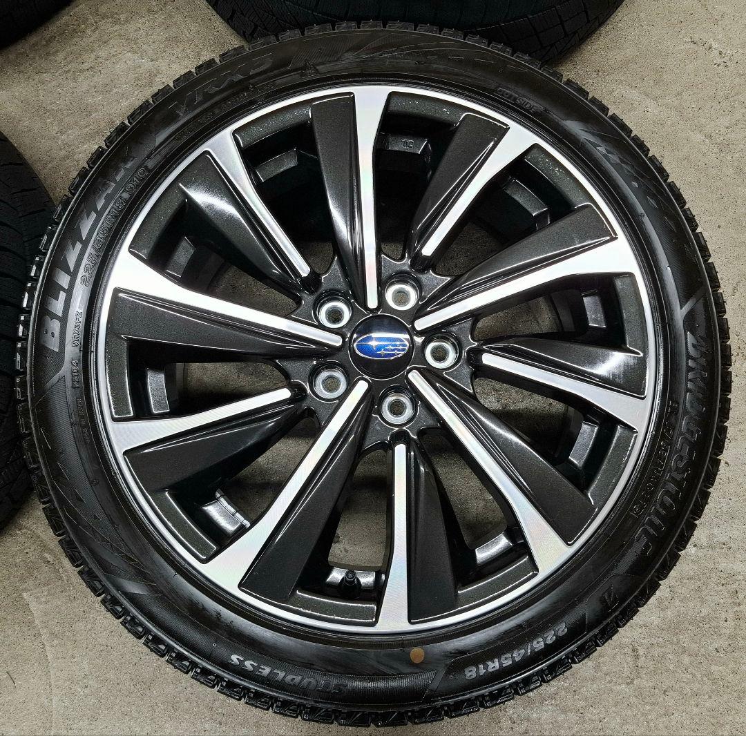 【新車外し】スバル レヴォーグ 純正 ホイールタイヤ VRX3 スタッドレス