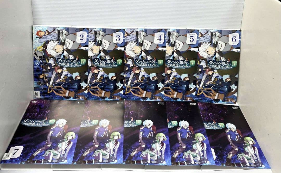 ダンジョンに出会いを求めるのは間違っているだろうか 3期4期 DVD　Ⅲ　IV