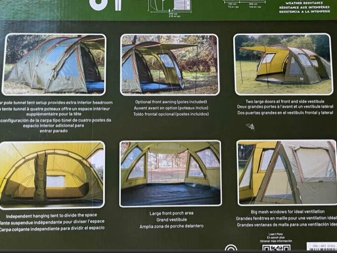 ティンバーリッジ ６人用トンネルテント Timber Ridge コストコ