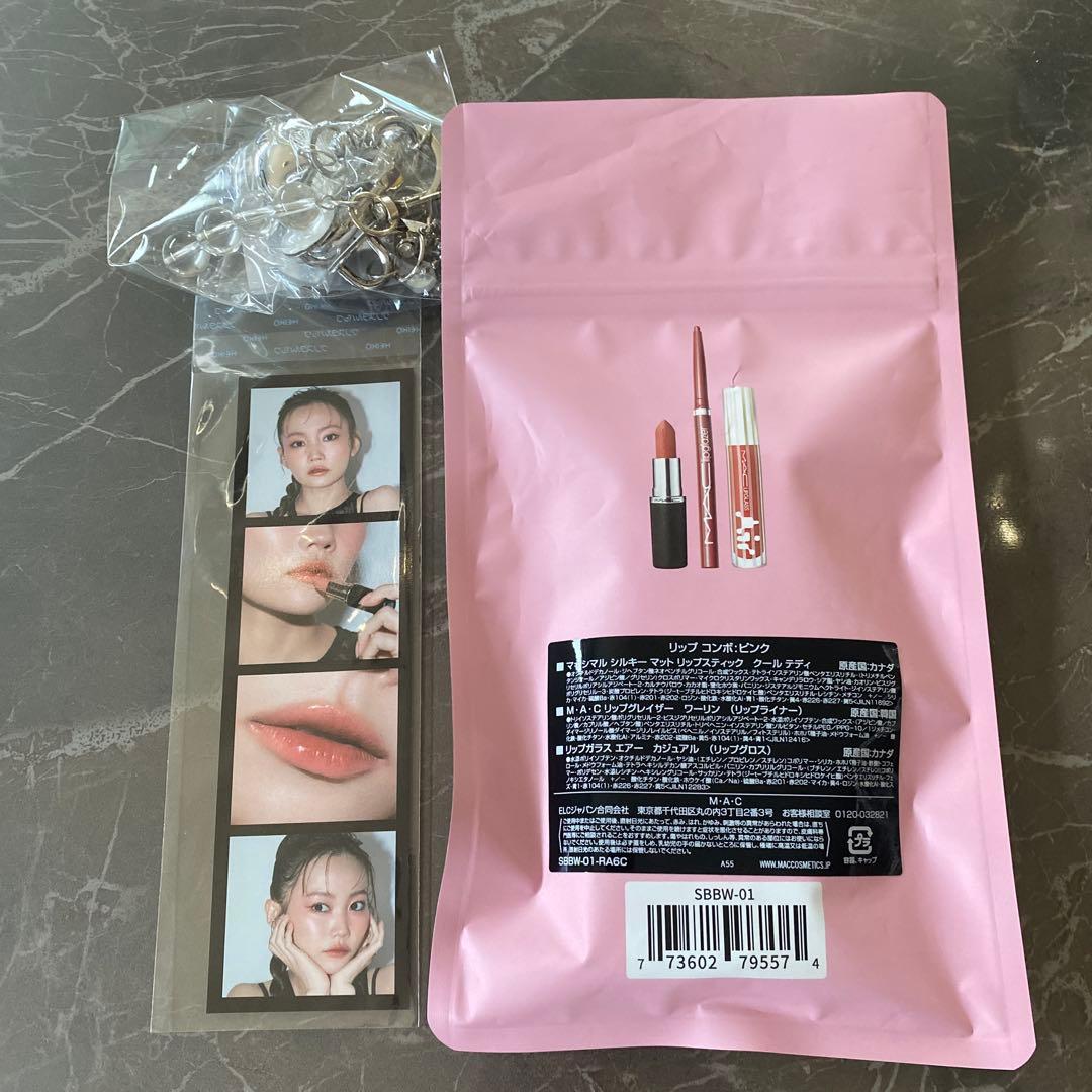 MAC ✖️ 水越みさとさんコラボ　リップコンボ　ピンク