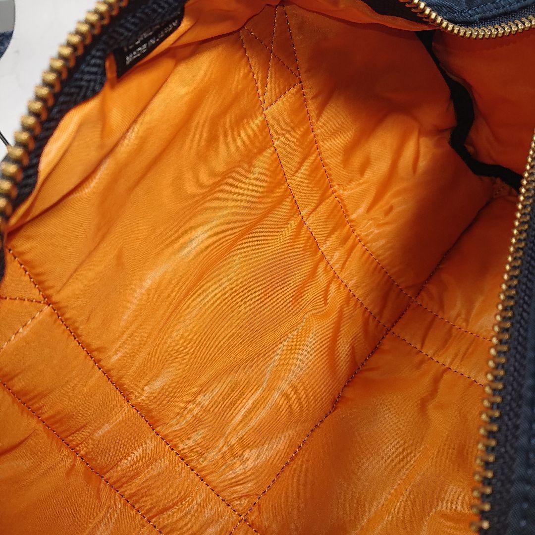 『美品』PORTER TANKER DUFFLEBAG（L）IRONBLUE