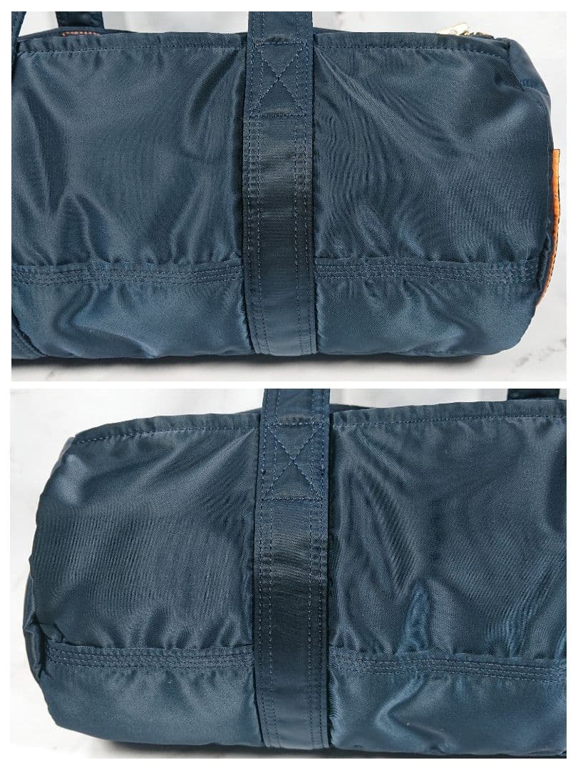 『美品』PORTER TANKER DUFFLEBAG（L）IRONBLUE