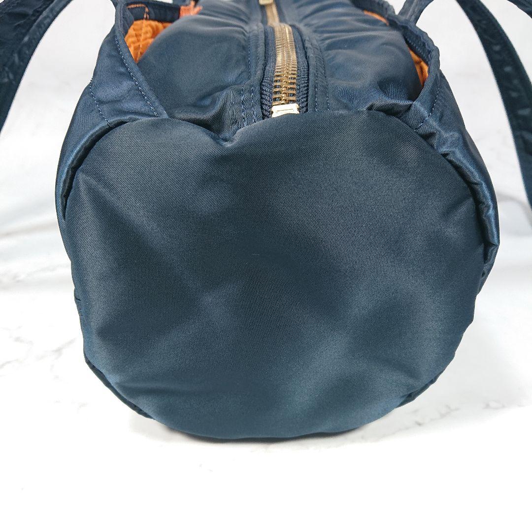 『美品』PORTER TANKER DUFFLEBAG（L）IRONBLUE