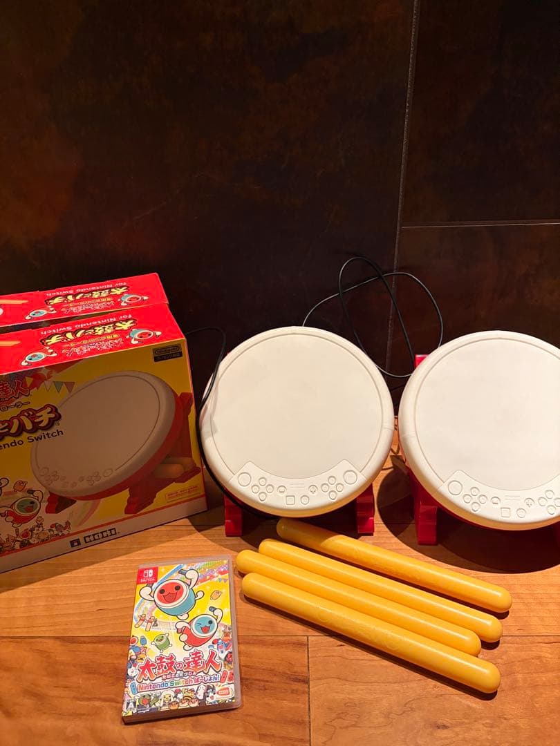 m*n様 太鼓の達人 Nintendo Switchば～じょん!太鼓とバチ2個セ