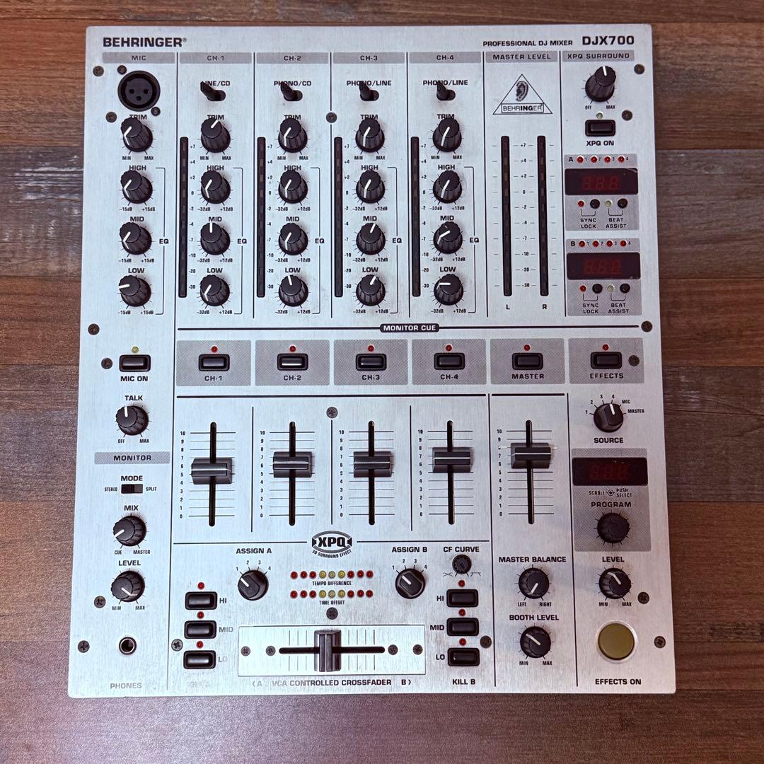 BEHRINGER DJX700 べリンガー 5チャンネルDJミキサー