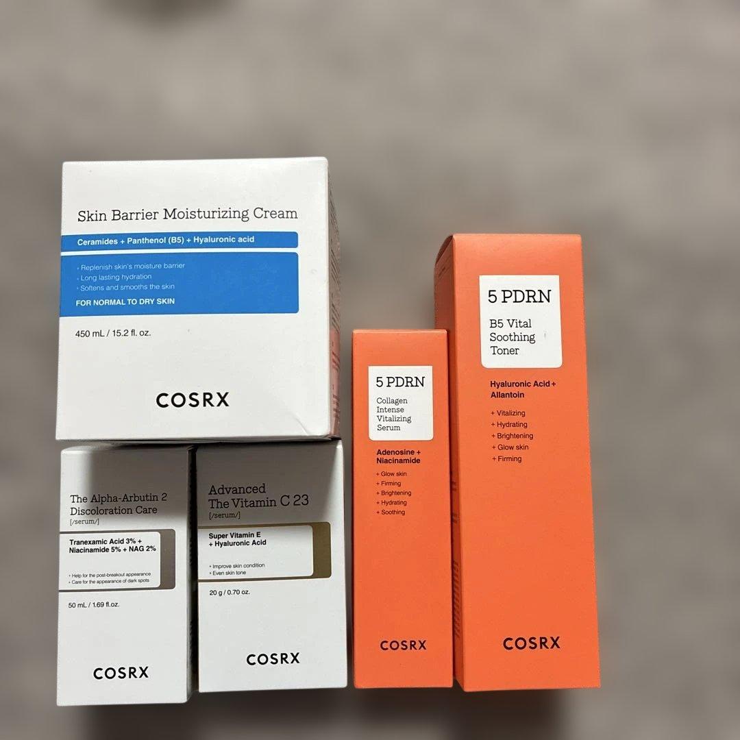 COSRX 5点セット ビタミンC トナー 美容液 保湿クリーム
